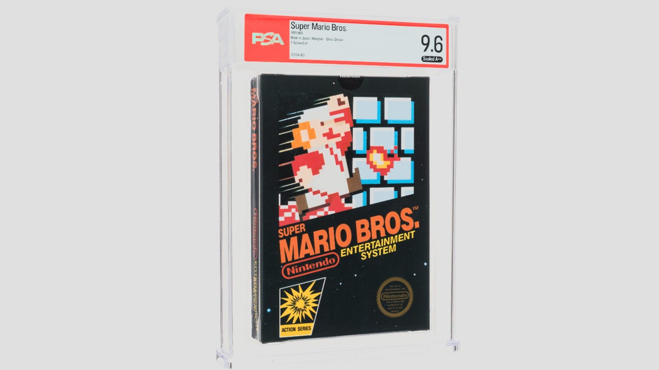 Bản sao Super Mario Bros. lập kỷ lục đấu giá 3 triệu USD