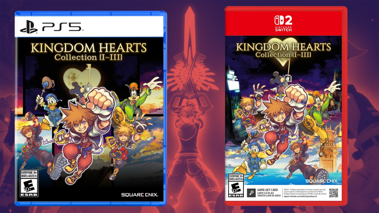 Mở đặt trước bộ sưu tập Kingdom Hearts I-III
