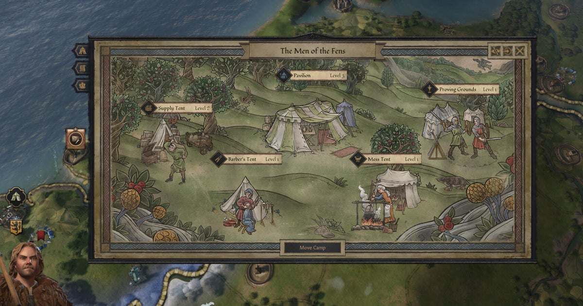 Paradox mở miễn phí lối chơi lãng khách không đất trong Crusader Kings 3