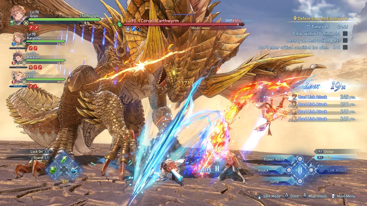 Trải nghiệm bản mở rộng Endless Ragnarok của Granblue Fantasy: Relink với hệ thống triệu hồi mới