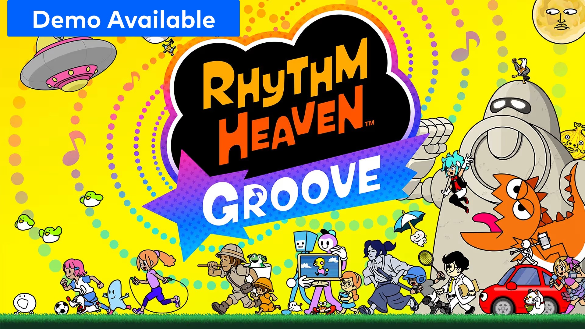 Rhythm Heaven Groove tung bản demo miễn phí cho Nintendo Switch 2