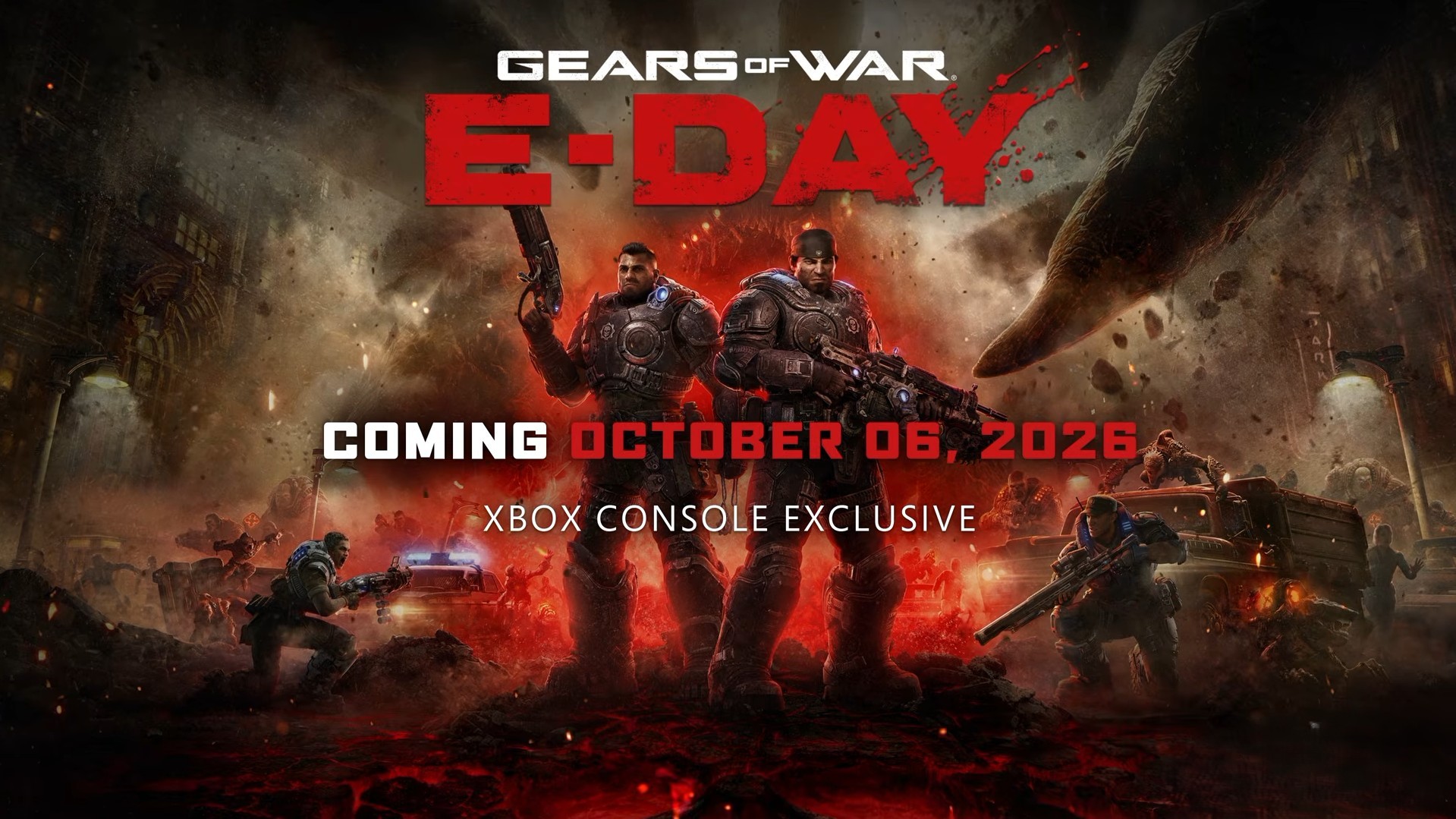 Gears of War E-Day lên kệ 6/10, Xbox chính thức quay lại chiến lược độc quyền