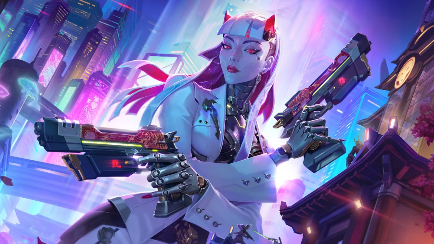 Blizzard vừa tiết lộ Shion, tướng thứ 41 trong Overwatch với phong cách cyberpunk đậm chất