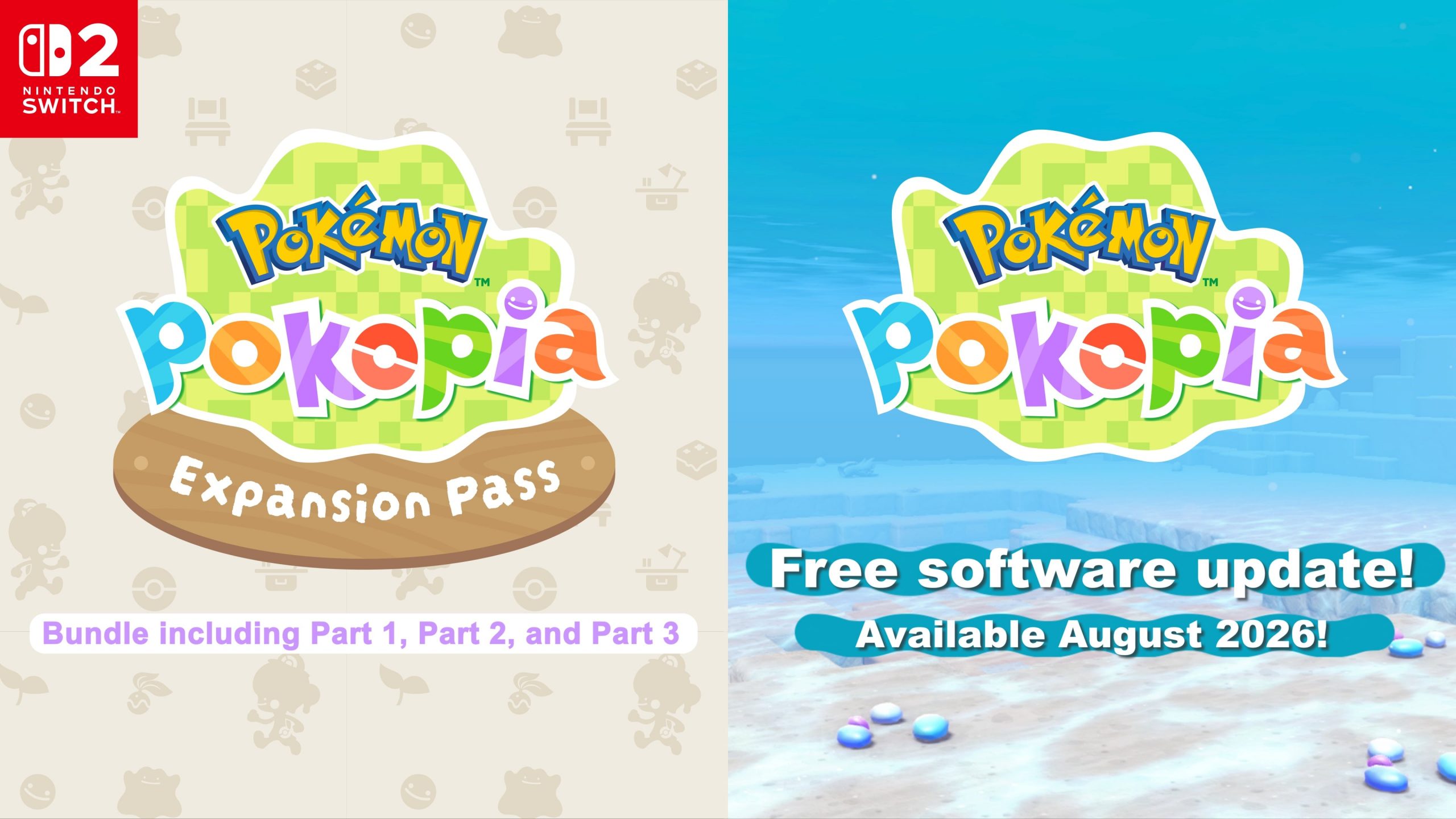 Pokemon Pokopia: DLC mới và bản nâng cấp 2.0 sắp tới