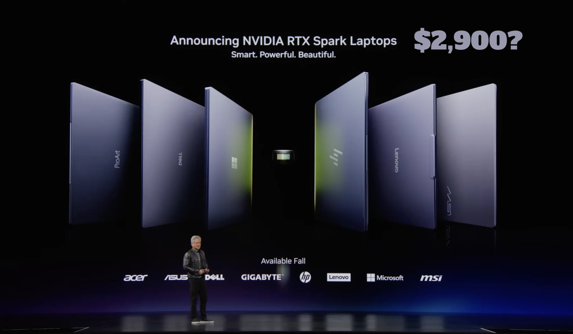 Chip Nvidia RTX Spark trên laptop: Giá khởi điểm từ 1.800 USD, bản cao cấp lên tới 2.900 USD