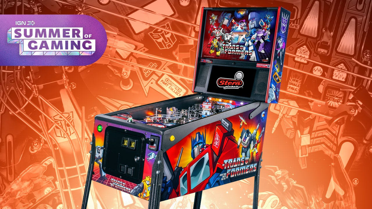 Bàn pinball Transformers G1 mới của Stern mang lại cảm giác hoài cổ đầy thú vị